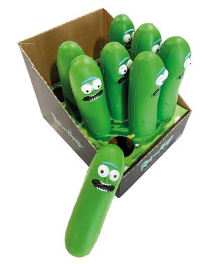 pickle rick stress toy