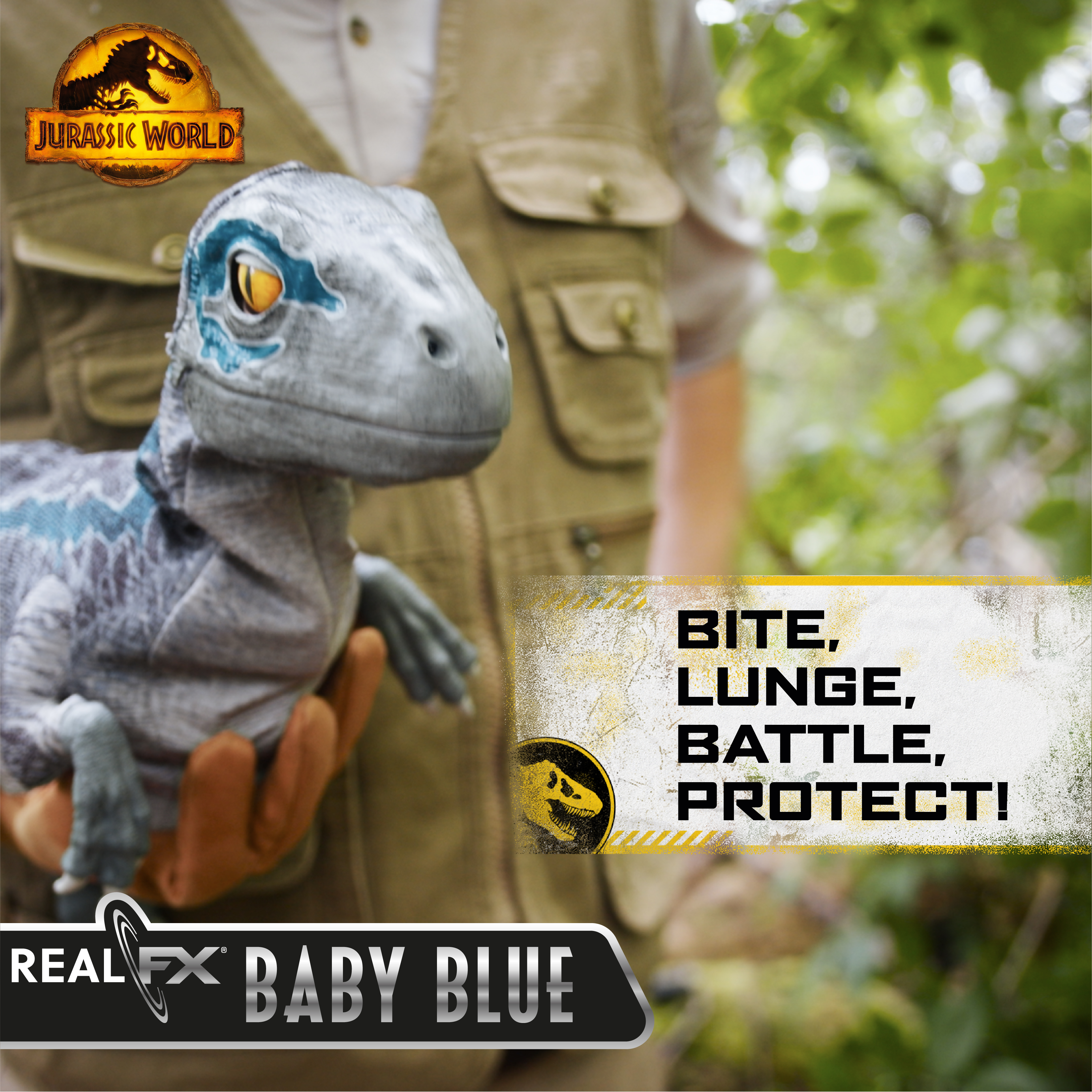 Jurassic world store baby blue plush