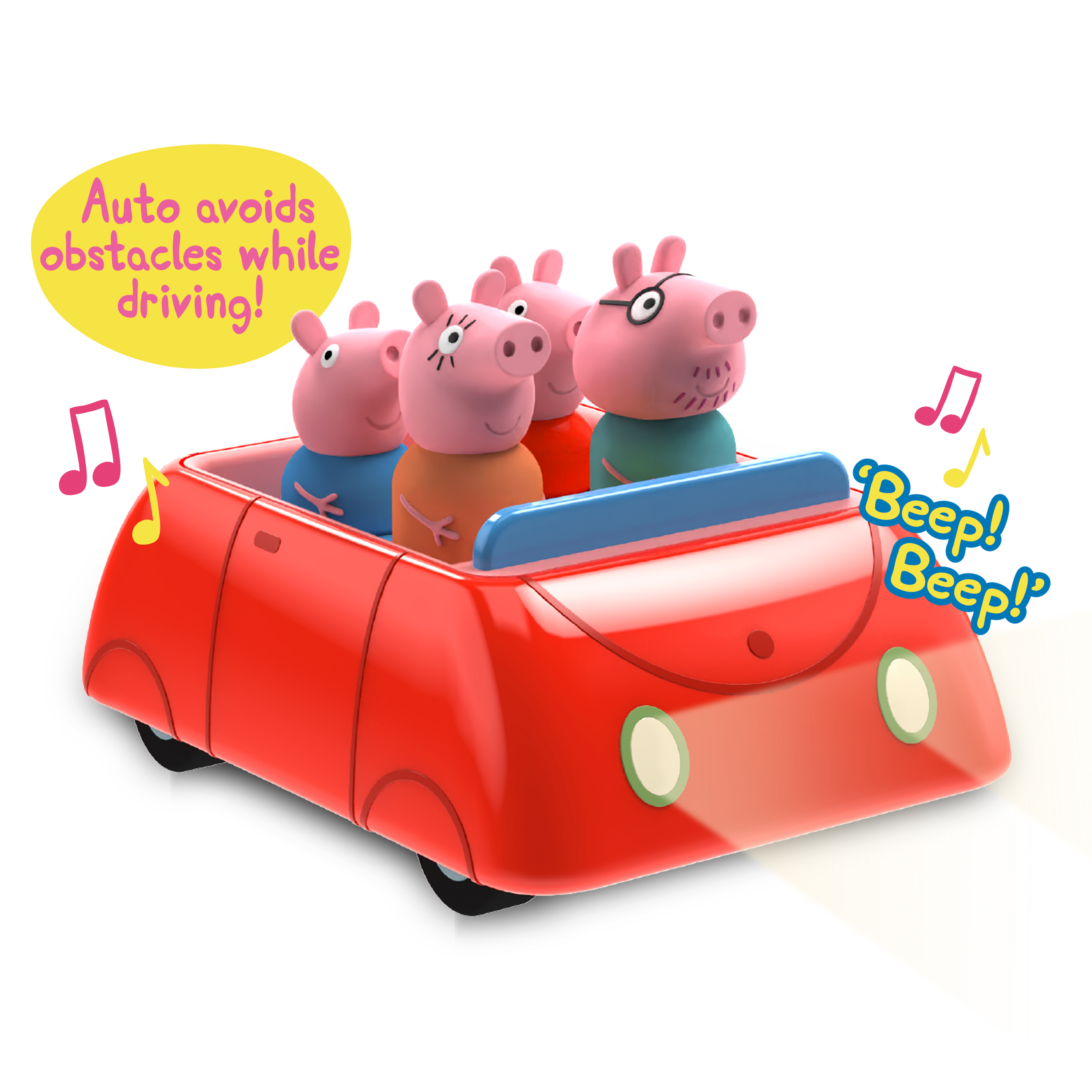 Peppa pig car store and figures