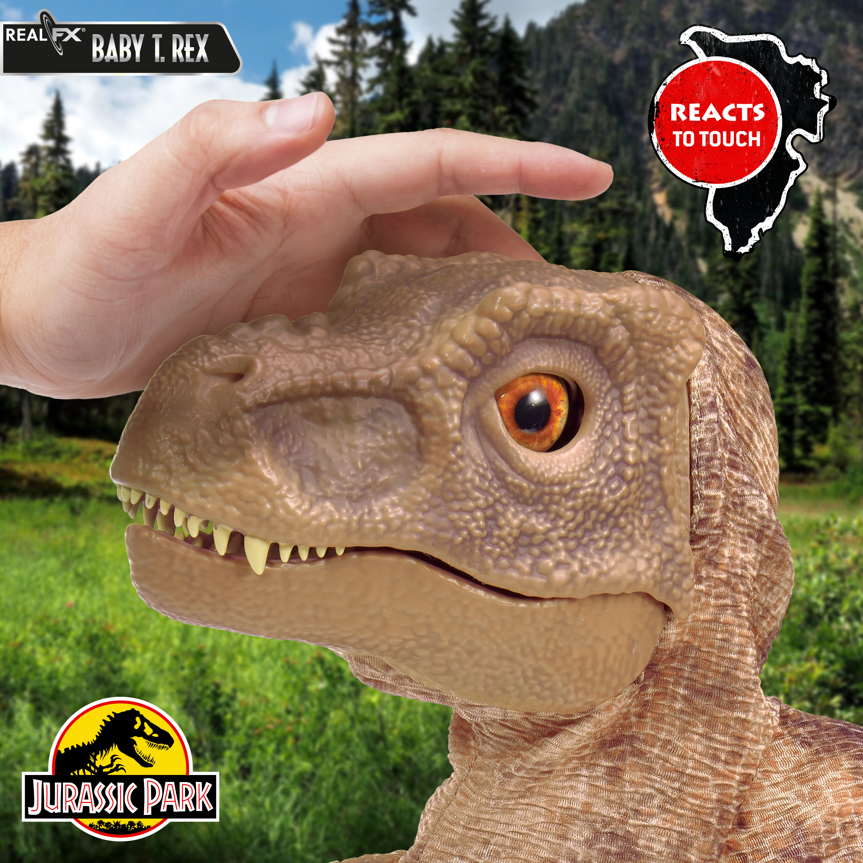 Jurassic World Real FX Baby T Rex Wow Stuff