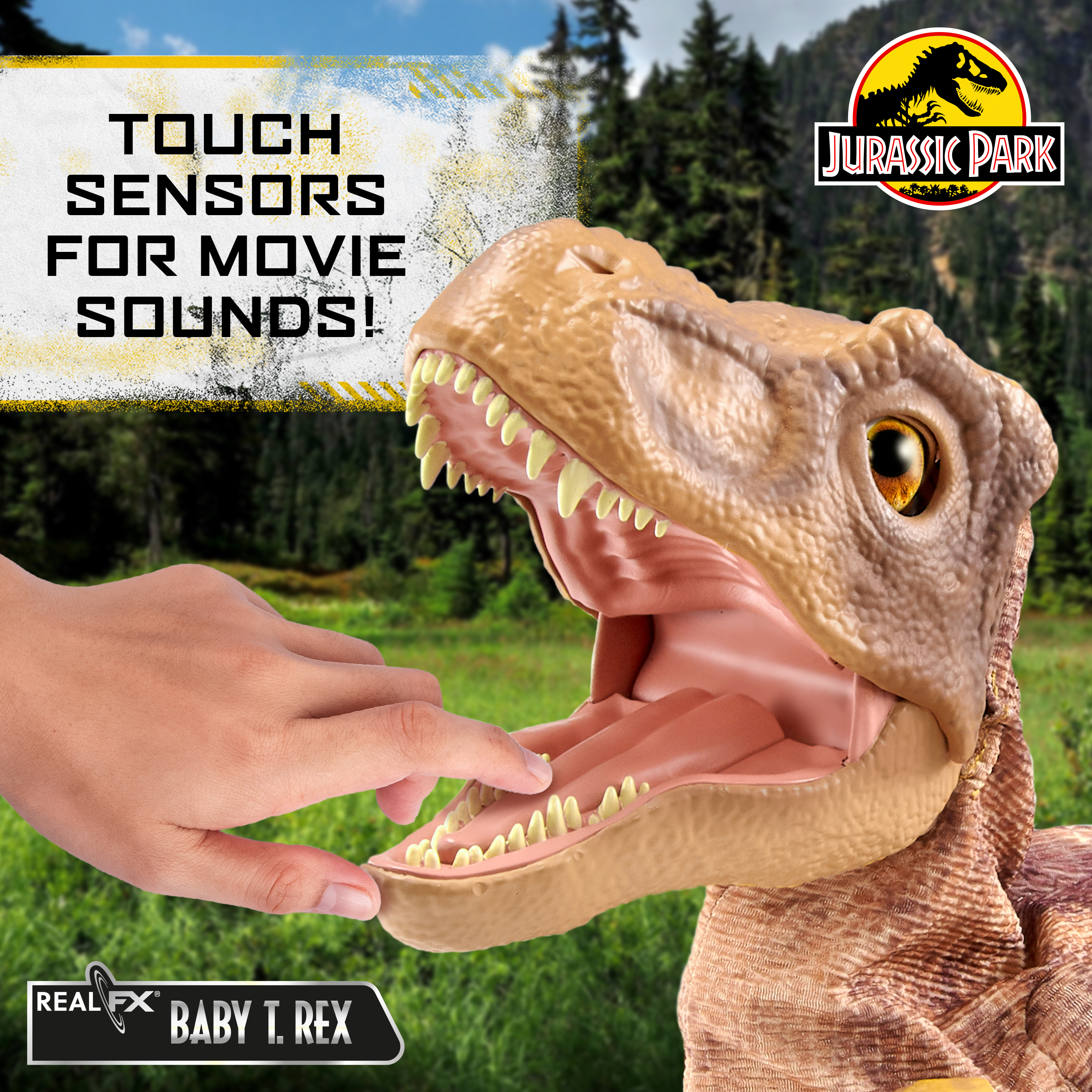 Jurassic World Real FX Baby T Rex Wow Stuff