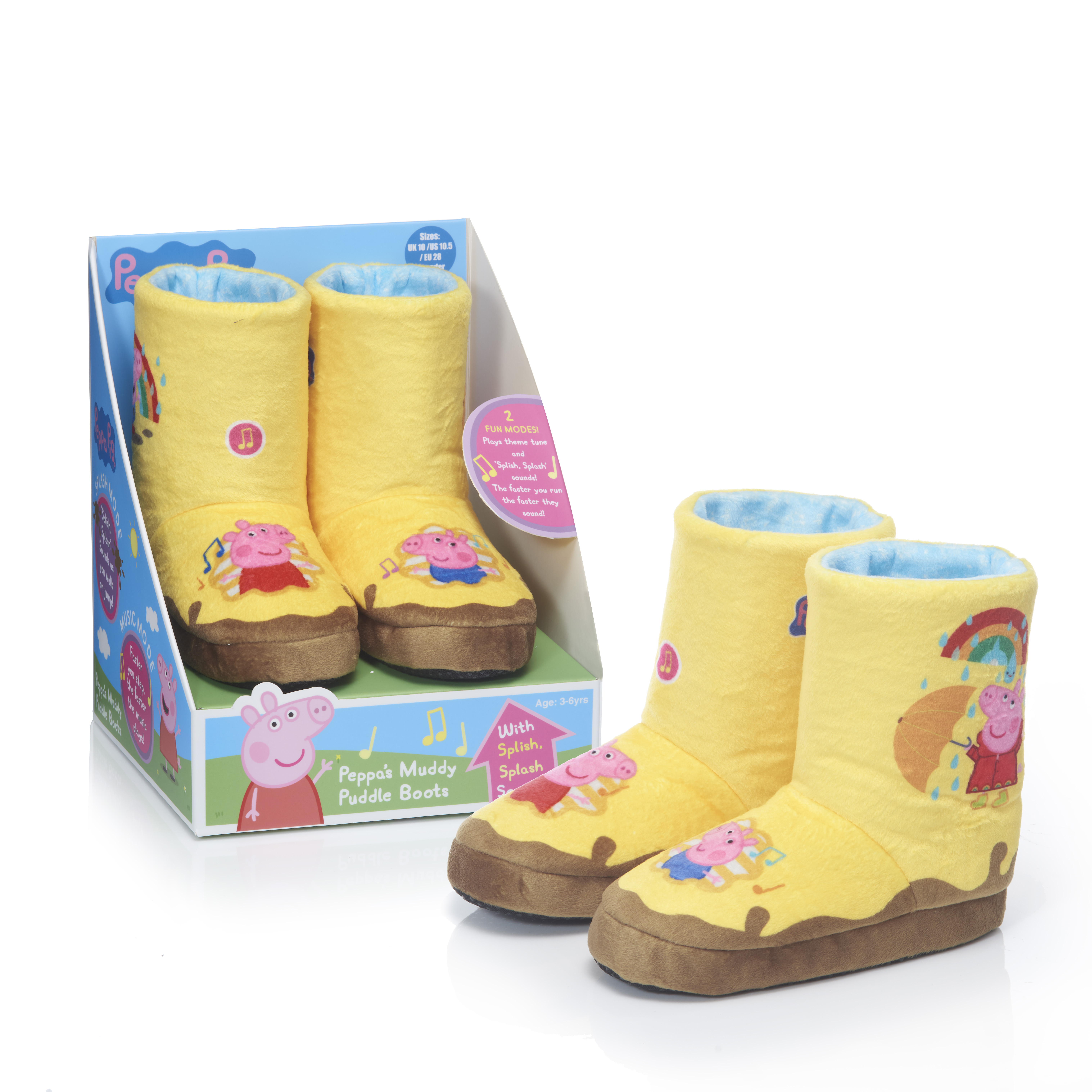 Peppa pig muddy store puddles rain boots