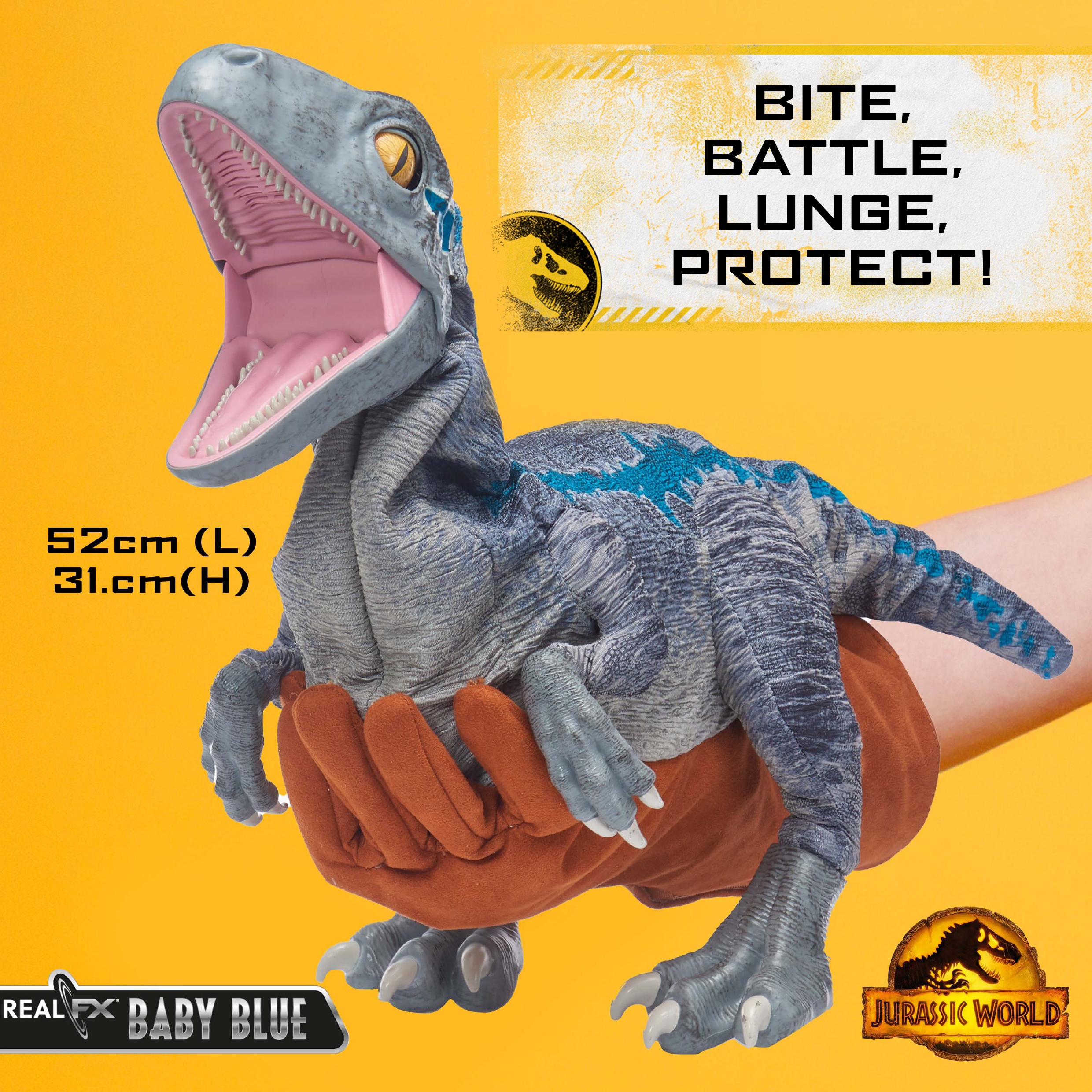 Baby blue cheap raptor toy